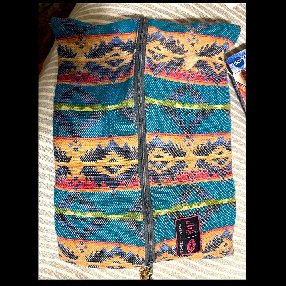 Make up junkie bag-large sized